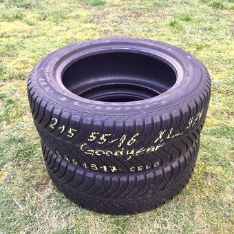 215/55 r16 celoročné Good Year 97V; XL - 2