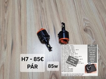 LED H7 36w aj ine Led, Adaptery H7 - 2