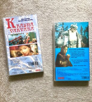 VHS kazety ruské rozprávky - 2