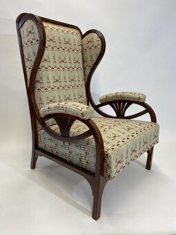 Kreslo ušiak Thonet 1900 - 2