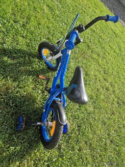 Detsky bicykel aj s kolieskami - 2