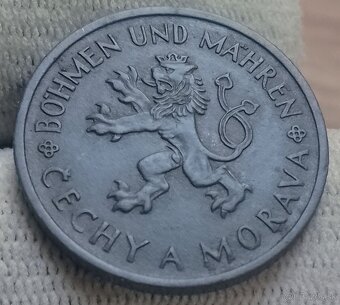Mince Protektorát Čechy a Morava. - 2