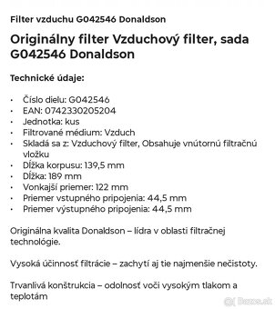 Vzduchový filter - 2