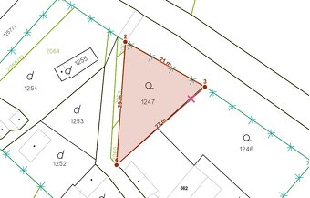 Stavebný pozemok pri potoku - 272m2 - 2
