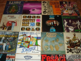 predám country LP platne časť I. - 2