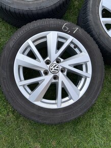 215/55/r17 5x112 57,1 zimné disky s pneu - 2