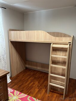 poschodová posteľ so skriňou - 2