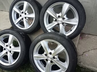 15"5x100 Škoda Fabia, VW Polo,Seat Ibiza hliník.disky - 2