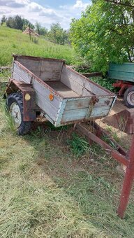 Vlečka za traktor - malotraktor - 2