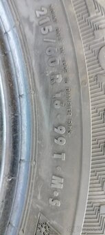 4 zimné pneumatiky 215/60 R16 99T Gislaved Soft Frost 200 - 2