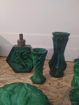 Malachitové sklo - 2