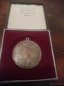 Medaila Rakúsko Uhorsko - 2