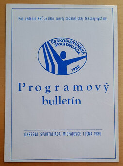 Materiály ku príprave na Spartakiádu v roku 1980 - 2