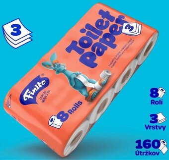 Ponúkam na predaj toaletný Wc papier. - 2