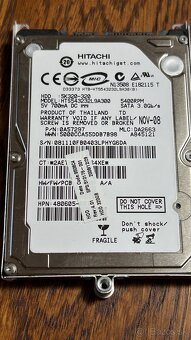 Predám starší HDD pre NB HP - 2