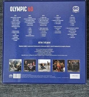 Jedinečný LP Box set Olympic - 60 - s podpismi - 2