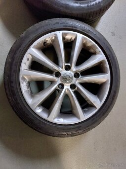 Letné kolesá Opel Zafira C, Astra J 5x115, R18 - 2
