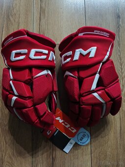 Rukavice CCM FT6 PRO 14" červené - 2
