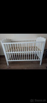 Postieľka s matracom - 2