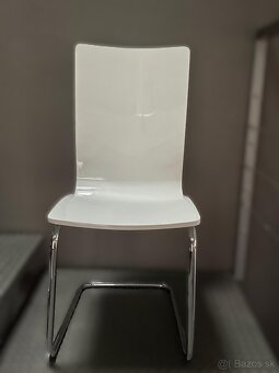 Kuchynské stoličky biele - 2
