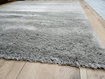 Koberec 160x220 striebro - sivý - 2