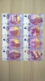 0€ bankovky mix zahraničie - 2
