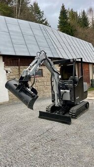 Zemné práce minibagrom 1,8T - 2
