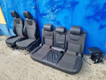 SEDACKY SKODA OCTAVIA 3  alcantara vyhrievané predné aj zadn - 2