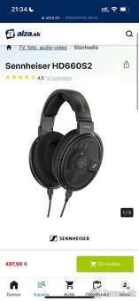 profi slúchadlá Sennheiser HD660S2 - 2