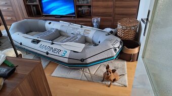 nafukovací čln Intex Mariner3, s elektromotorom - 2