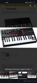 Predám dva krát zapnutý M-Audio Oxygen Pro Mini
- 2