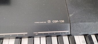 Piano Casio CDP 130BK - 2