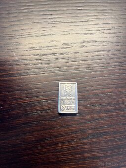 Strieborná tehlička 10g - 2