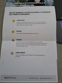 Voucher ferata Slovenský raj - 2