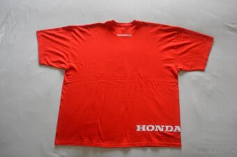 Honda kvalitné tričko červené - 2