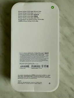 iPhone 16 Pro Max, silikonovy kryt, silicone case - 2