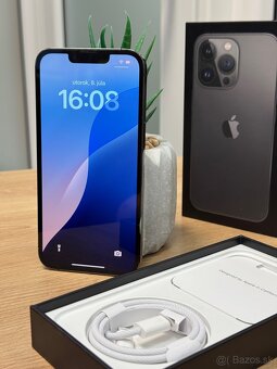 Apple iPhone 13 Pro 128GB - ZÁRUKA / NOVÁ BATÉRIA - 2