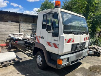 Man 8.163 4580cm 114KW Kabína Šasi - 2