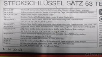 Gola sada 53 dielov - 2