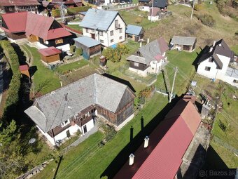 Dve tradičné Liptovské drevenice vedľa seba – Malé Borové - 2