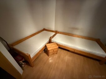 Poschodová posteľ Sendy - masívne drevo - 2