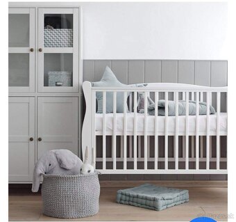 postieľka biela  120x60 - 2