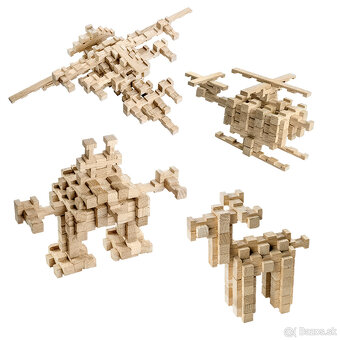 Drevená stavebnica Fantázia 240 – úplne nová, nerozbalená - 2