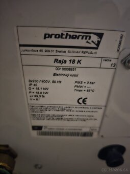 Elektrický kotol Protherm - 2