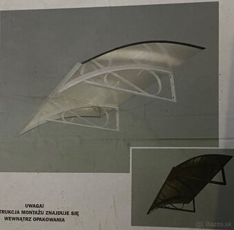 Strieška nad dvere Okno Balkón - 2