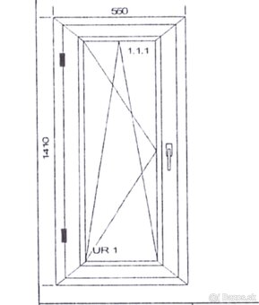 Demontované plastové okná - 2