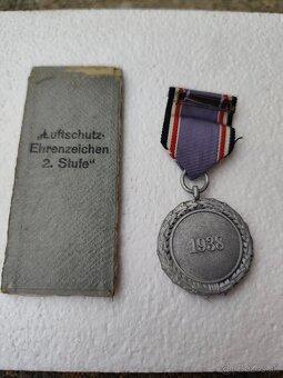 Nemecka medaila luftschutz - 2