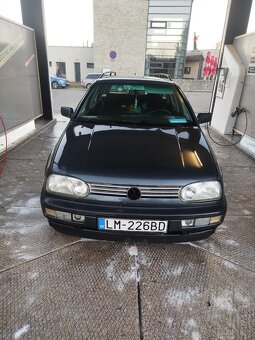 Predám vw golf mk3 - 2