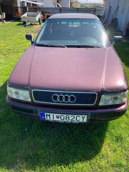 Audi 80 (B4), 2.0 E, 85kW, 1993, Červená metaliza - 2