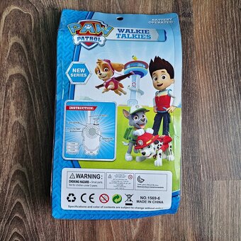 Detské vysielačky Labková patrola (Paw Patrol) - 2